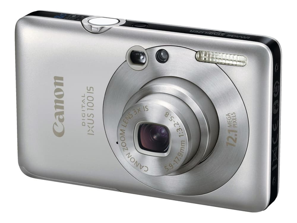 Canon IXUS 100IS silber Kompaktkamera Canon 79332280000009 Bild Nr. 1