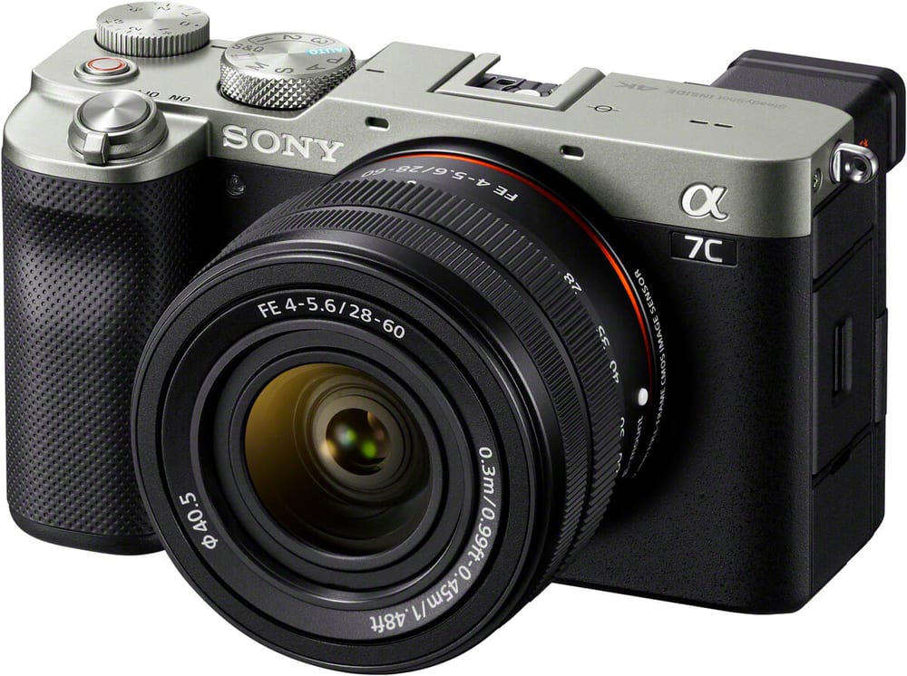 Alpha 7C + 28–60mm argent Kit appareil photo hybride Sony 79344510000020 Photo n°. 1
