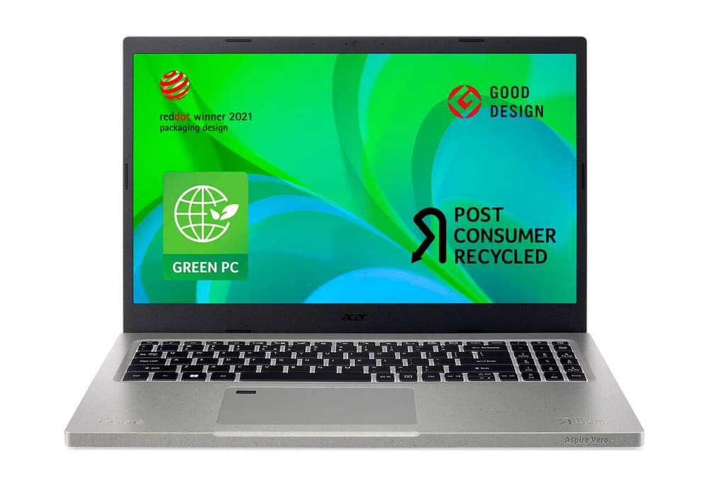 Aspire Vero Green PC AV15-51-55K2, Intel i5, 16 GB, 512 GB Notebook Acer 78530016325021 Bild Nr. 1