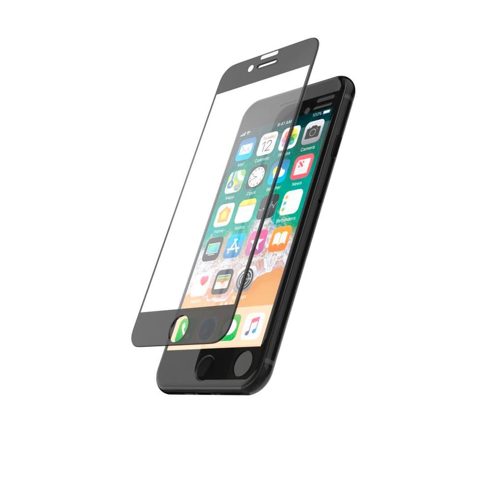 Vetro protettivo per iPhone 7/8/SE 2020/SE 2022, Nero Pellicola protettiva per smartphone Hama 785300172084 N. figura 1