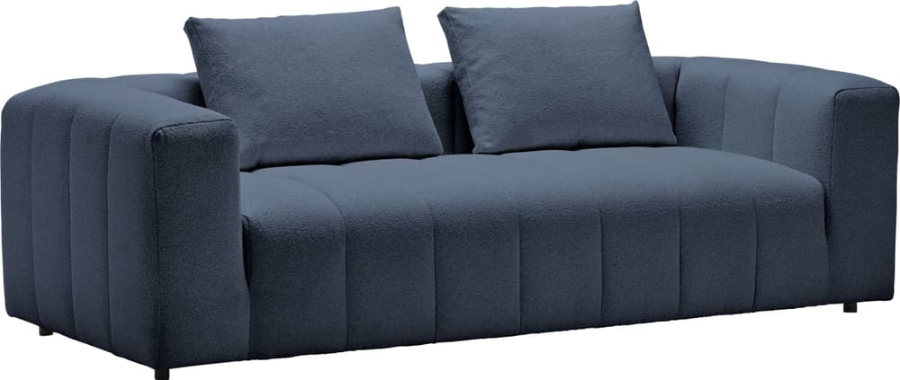 RAYAS 3er-Sofa 405885130340 Grösse B: 237.0 cm x T: 105.0 cm x H: 64.5 cm Farbe Blau Bild Nr. 1