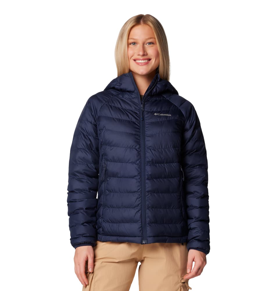 Powder Lite™ II Hooded Veste d'isolation Columbia 468439700322 Taille S Couleur bleu foncé Photo no. 1