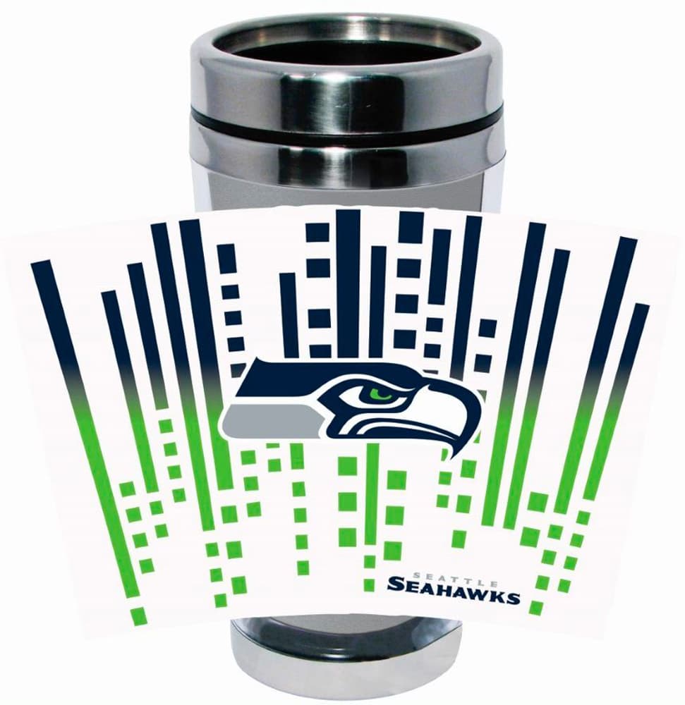 Seattle Seahawks Stainless Steel Tumbler Merch The Memory Company 785302414258 N. figura 1