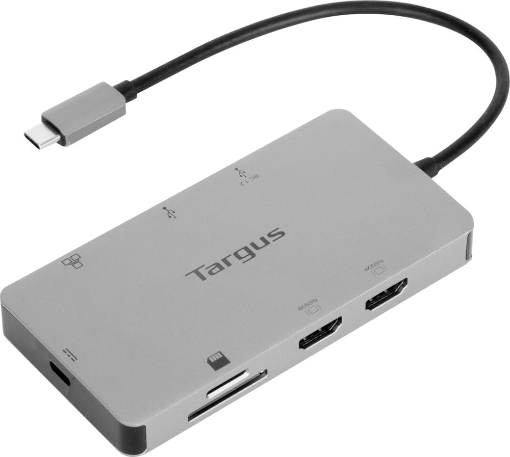 USB-C Dual HDMI 4K-Dockingstation PD Pass-Thru Dockingstation e hub USB Targus 79831790000021 No. figura 1
