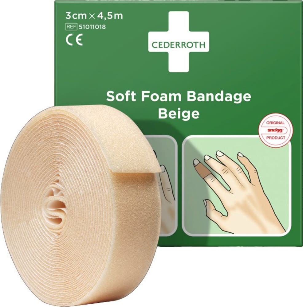Bandage Soft Foam Cederroth 617182800000 Photo no. 1