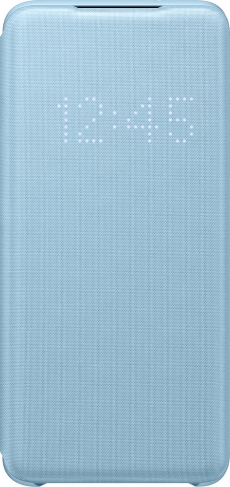 Book-Cover con display a LED Sky Blue Cover smartphone Samsung 785300151195 N. figura 1