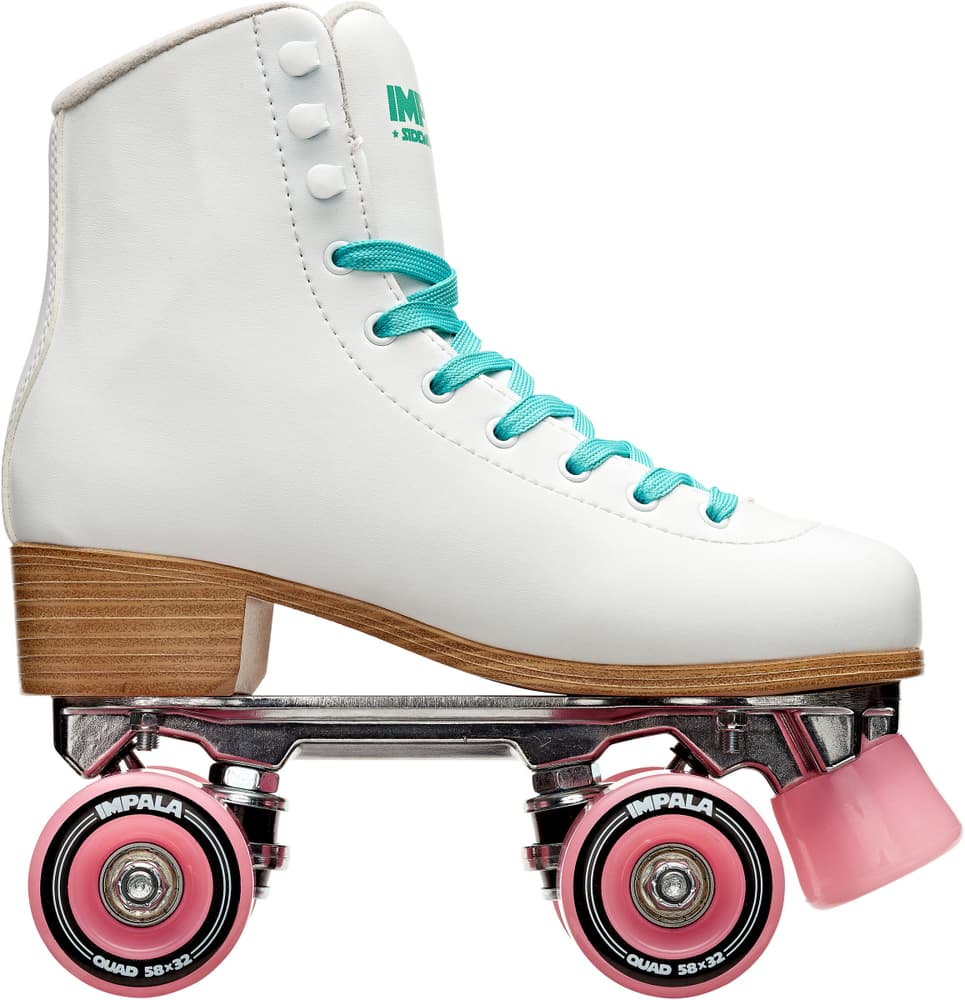 Quad Skate White Pattini a rotelle Impala 466525339010 Taglie 39 Colore bianco N. figura 1