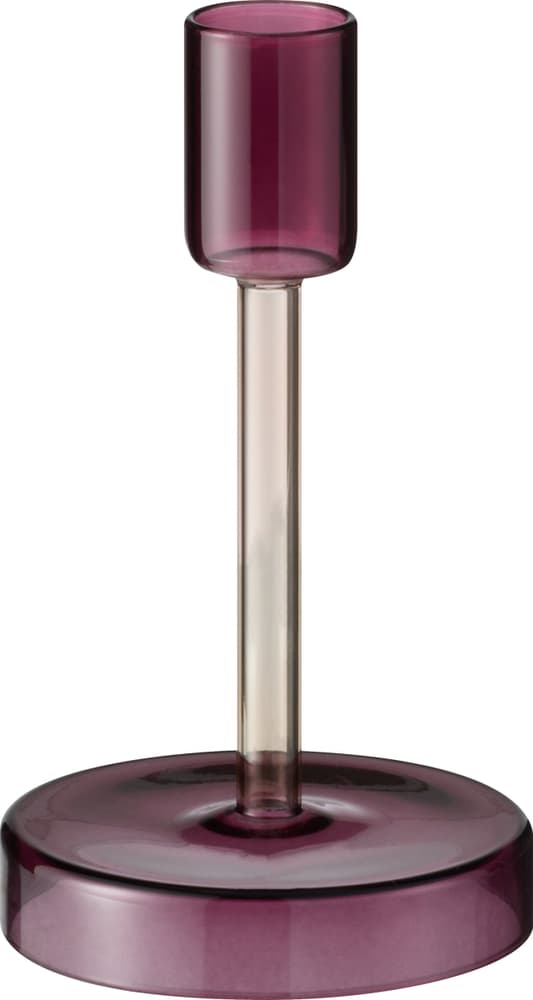 ELEONORA Kerzenständer 441583400000 Farbe Bordeaux Grösse H: 15.0 cm Bild Nr. 1