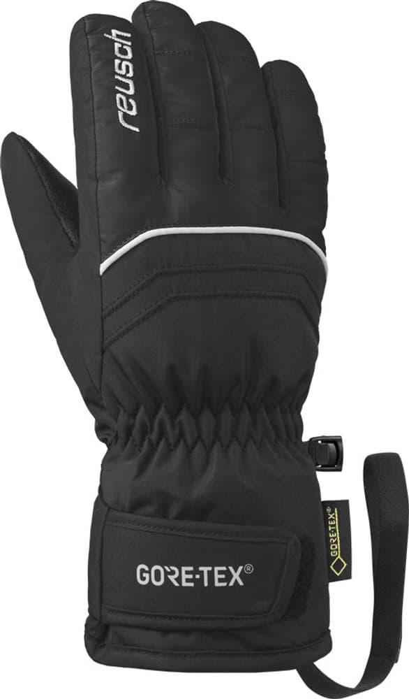 Tommy GTX® Velcro Gants de ski Reusch 464583505520 Taille 5.5 Couleur noir Photo no. 1