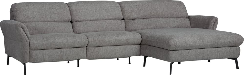 SEBO Divano ad angolo 405894800000 Dimensioni L: 284.0 cm x P: 161.0 cm x A: 84.0 cm Colore Grigio medio N. figura 1