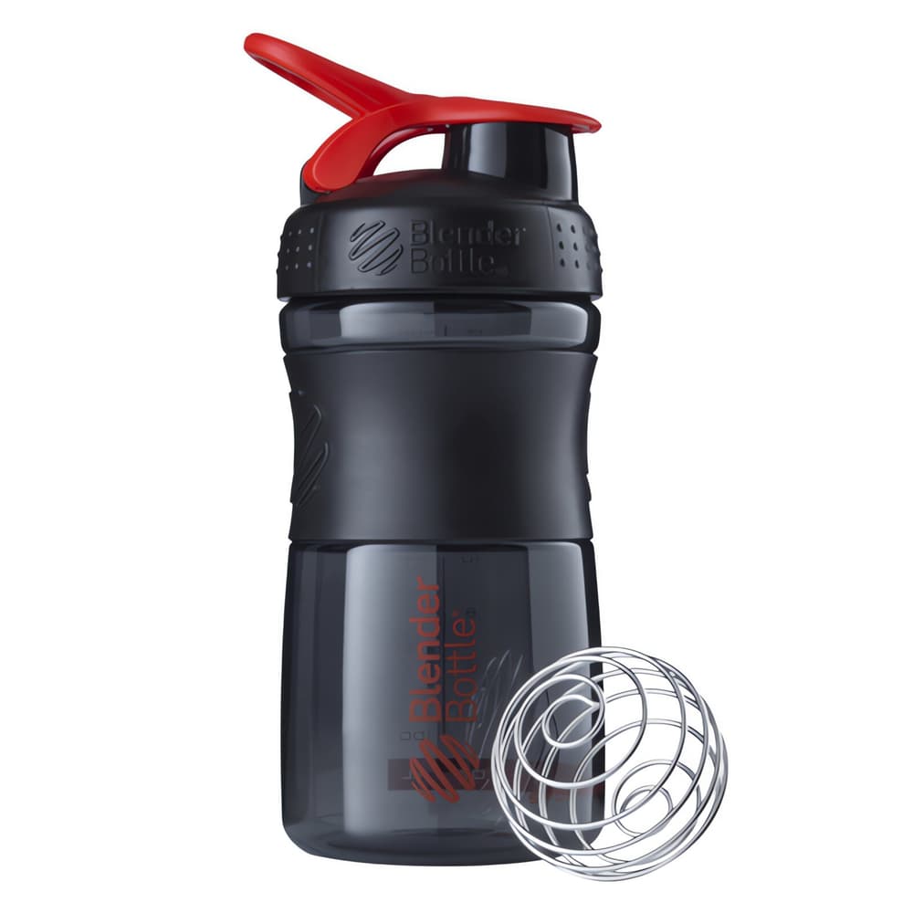 SportMixer Flip 590ml Shaker Blender Bottle 468840600030 Grösse Einheitsgrösse Farbe rot Bild-Nr. 1