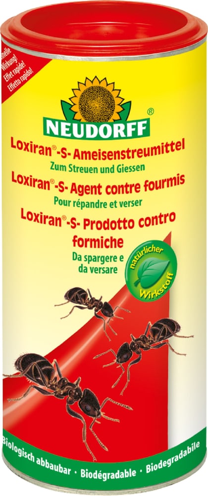 Neudorff Loxiran S Ameisenstreumittel, 500 g Ameisenbekämpfung