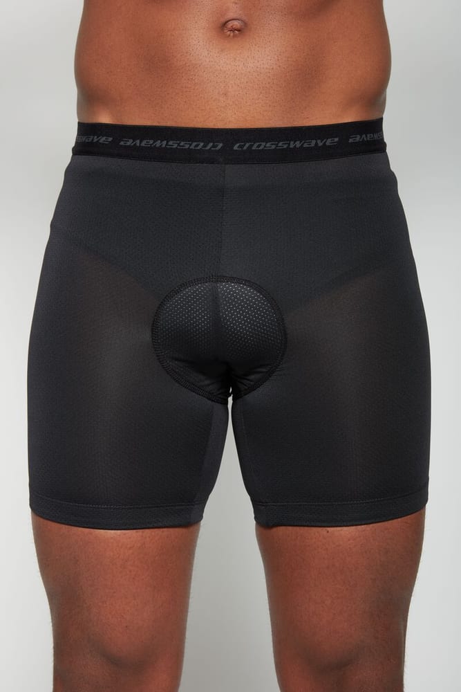 Underpant Pantalon de cyclisme Crosswave 461389300320 Taille S Couleur noir Photo no. 1