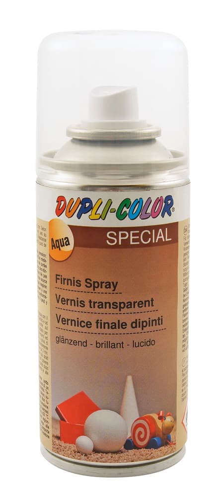 DUPLI-COLOR Special Firnis Spray Aqua transparent glänzend 150ml Air Brush Set Dupli-Color 664880200000 Bild Nr. 1