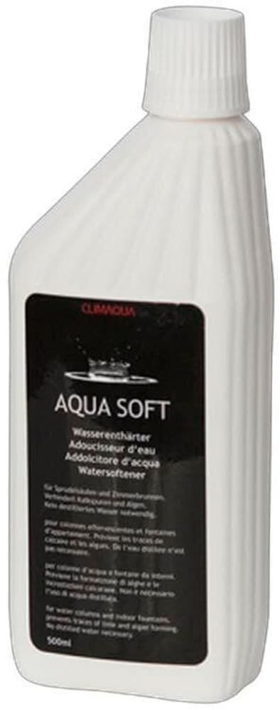Aquasoft contro il calcare, 500 ml Accessori per fontane da interno Climaqua 785300183782 N. figura 1