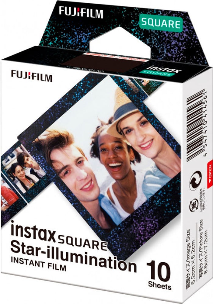 Instax Square 1x10 Star Illumin Sofortbildfilm FUJIFILM 785300145652 Bild Nr. 1