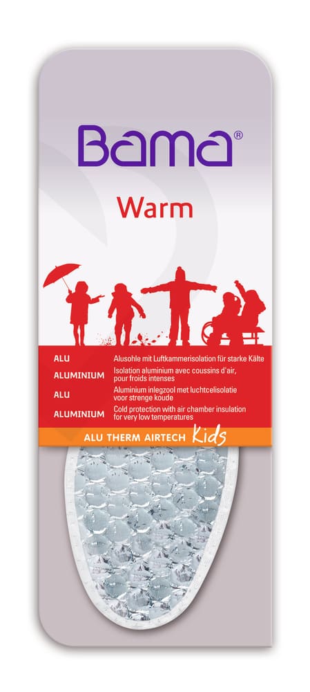 Alu Therm Airtech Kids Sohlen Bama 499652230010 Grösse 30 Farbe weiss Bild-Nr. 1