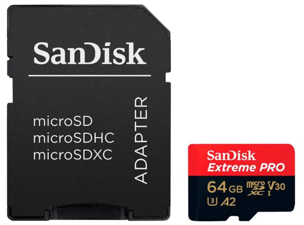 Extreme Pro 200MB/s microSDXC 64GB Speicherkarte SanDisk 798327900000 Bild Nr. 1