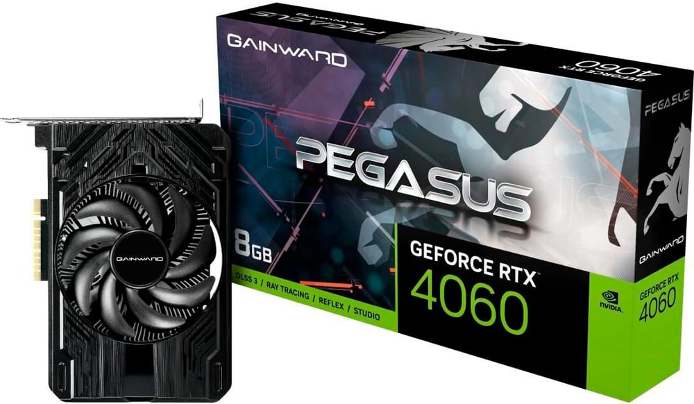 GeForce RTX 4060 Pegasus 8 GB Carte graphique Gainward 785302424342 Photo no. 1