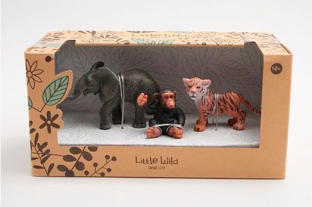 Set Little Wild Jungle (3 figurines en boîte) Merch Comansi 785302413184 Photo no. 1