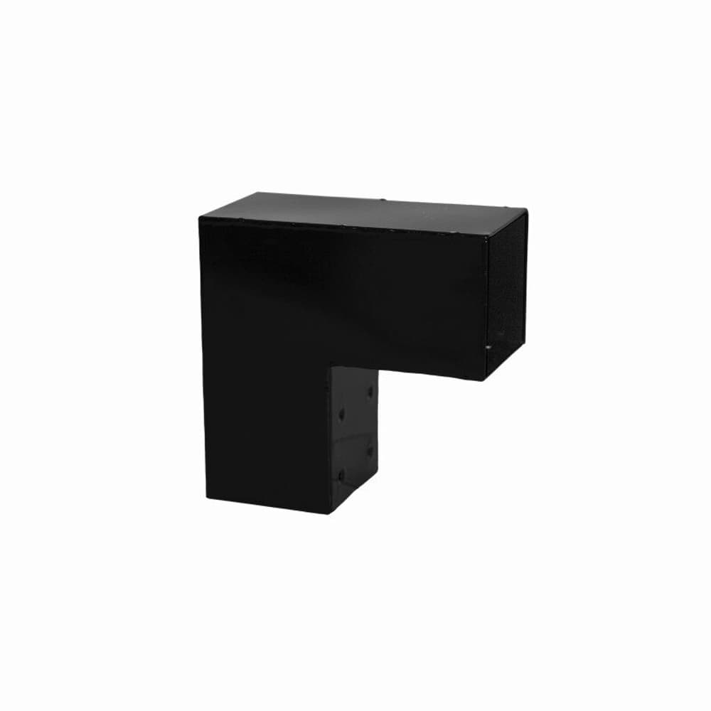 Cubic Eckbeschlag Einzel 20x20cm oh.Schrauben FVZ/Pulverlack.RAL9005 Eckbeschlag PLUS 669700108316 Bild Nr. 1