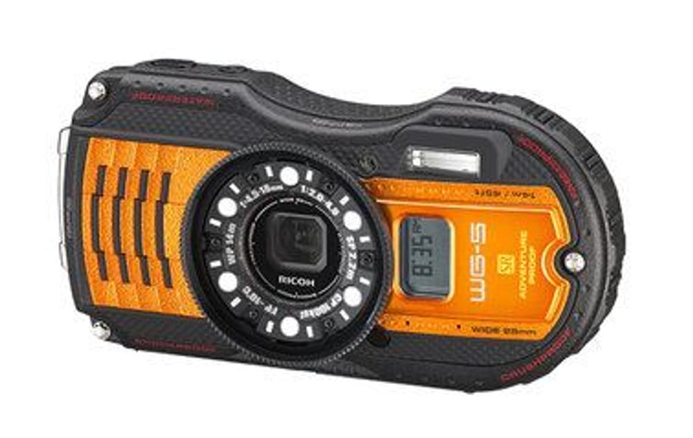 Ricoh Pentax WG-5 GPS Aktivkamera orange Pentax 95110034142515 Bild Nr. 1