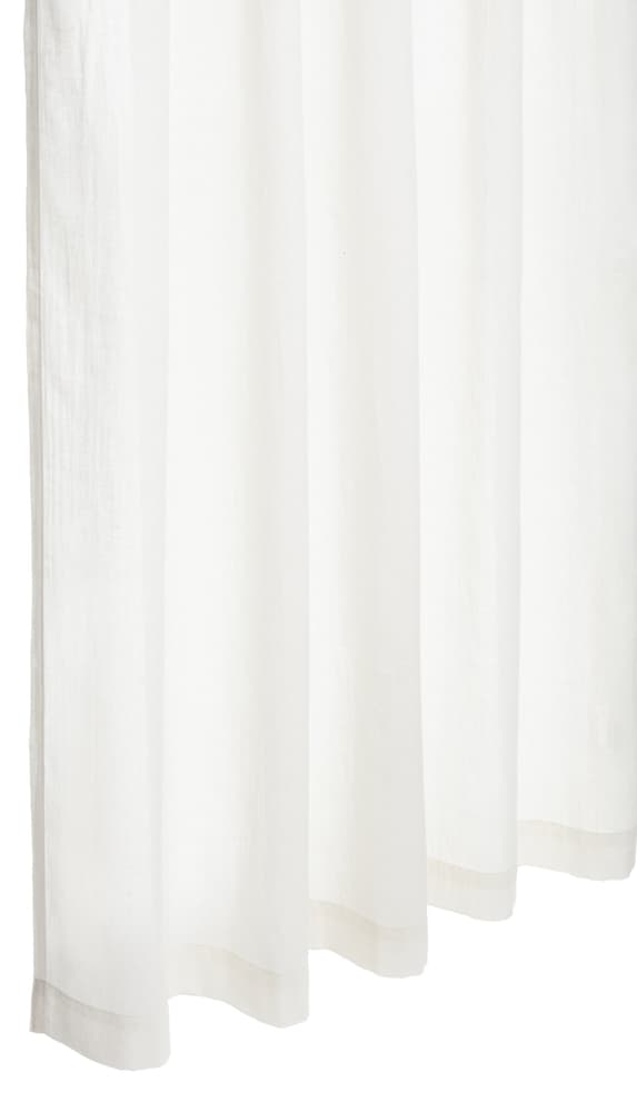 MIO Rideau prêt à poser jour 430288120810 Couleur Blanc Dimensions L: 140.0 cm x H: 260.0 cm Photo no. 1