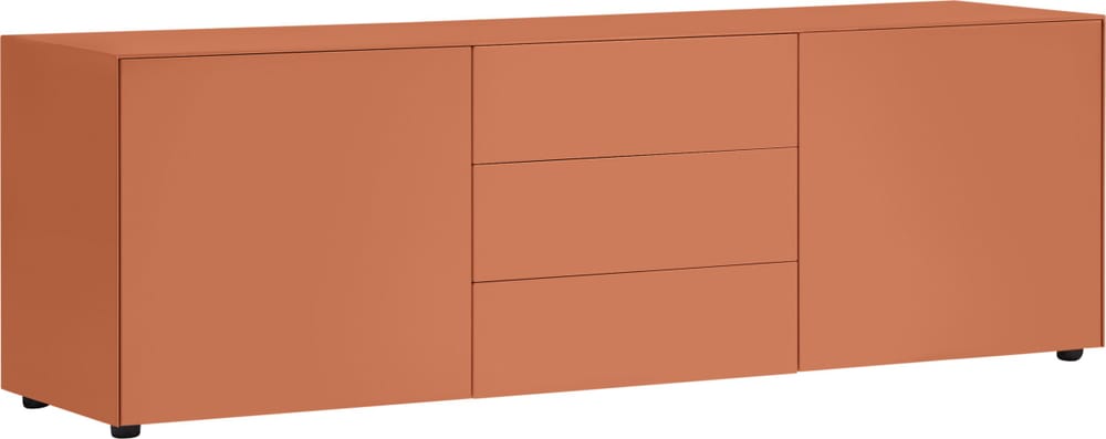 LUX Buffet basso 400840900079 Dimensioni L: 180.0 cm x P: 46.0 cm x A: 56.0 cm Colore Terra N. figura 1