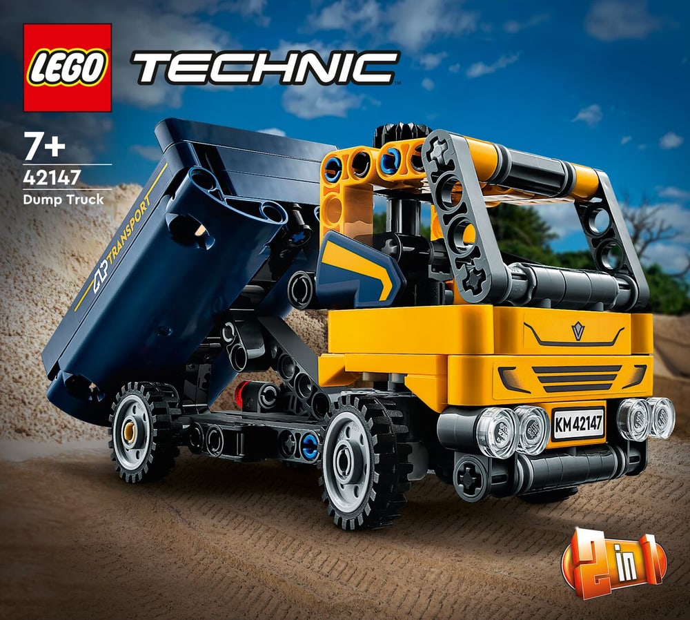 LEGO TECHNIC 42147 L'autocarro con cassone ribaltabile LEGO® 743414800000 N. figura 1