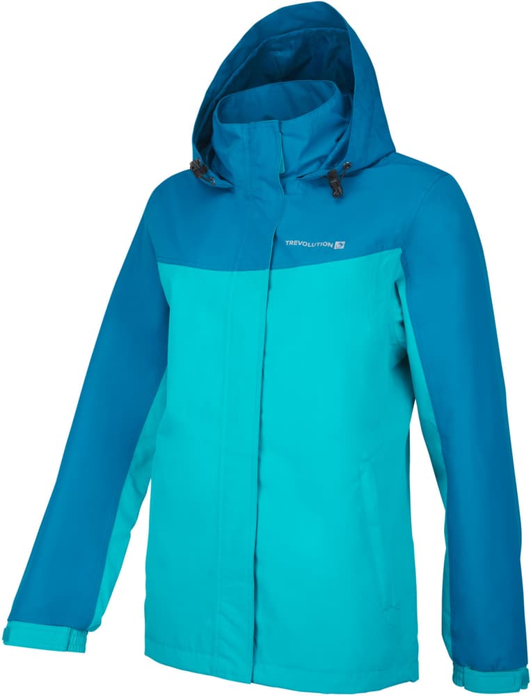 Pia Veste de pluie Trevolution 498432704244 Taille 42 Couleur turquoise Photo no. 1