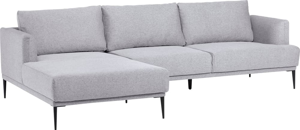 ELANO Ecksofa ELANO Ecksofa 405892750181 Grösse B: 277.0 cm x T: 162.0 cm x H: 87.0 cm Farbe Hellgrau Bild Nr. 1