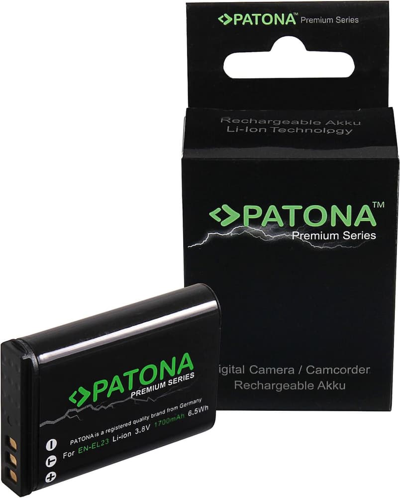 EN-EL23 Batterie pour appareil photo Patona 785302407498 Photo no. 1