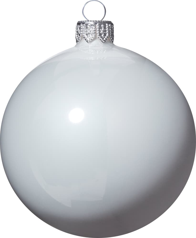 AALIYAH Weihnachtskugel 441630200000 Farbe Weiss Bild Nr. 1