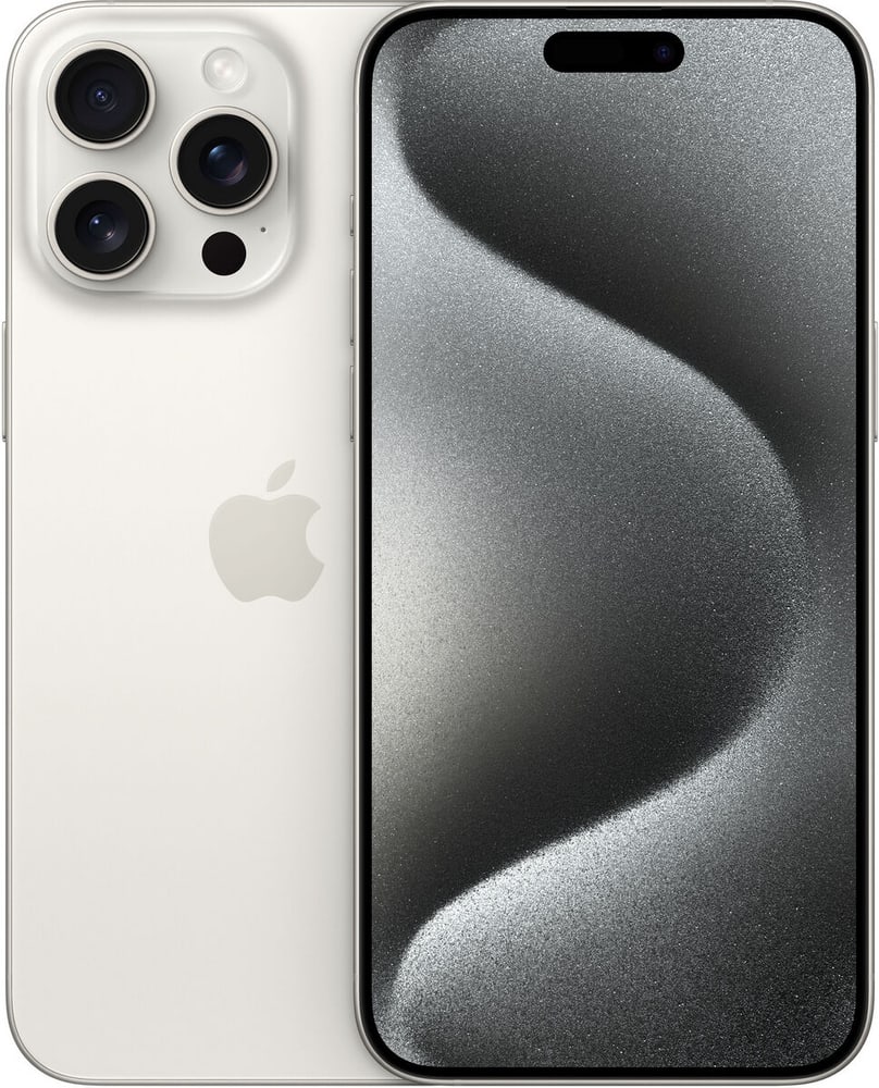 iPhone 15 Pro Max 1TB White Titanium Smartphone Apple 785302407277 Colore White Titanium Capacità di Memoria 1.0 TB N. figura 1