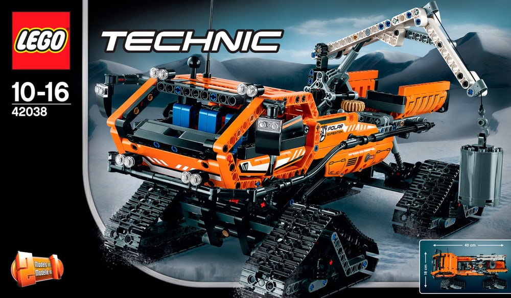 Technic le véhicule arctique 42038 LEGO® 74786160000014 Photo n°. 1