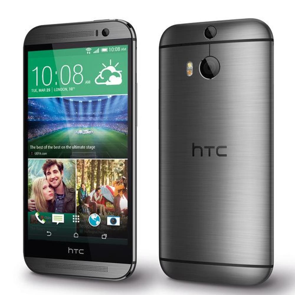 HTC One M8 Dual SIM Gunmetal gris Htc 95110024720414 Photo n°. 1