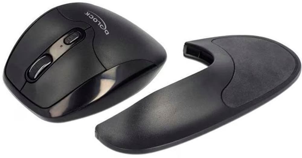 Ergonomische 12552 Wireless für Linkshänder Maus DeLock 785300191321 Bild Nr. 1