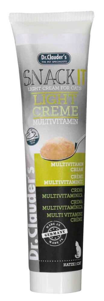 Crème multivitaminée light, 0.1 kg Friandises pour chat Dr. Clauders 658347400000 Photo no. 1