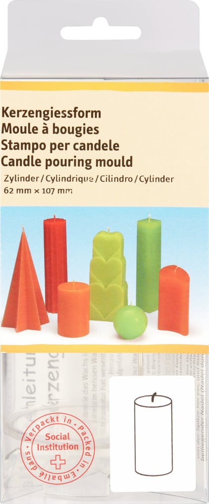 Stampo per candele cylindrico No. 12 Stampo Exagon 664403400000 N. figura 1
