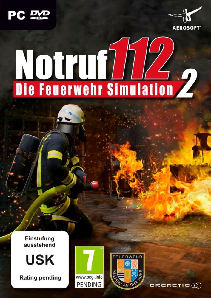 PC - Notruf 112 - Die Feuerwehr Simulation 2 D Game (Box) 785300157149 N. figura 1