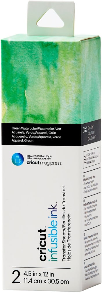 Joy Iron-on Foil Joy Infusible Ink 2 pezzi, fantasia verde Materiali da taglio per plotter Cricut 669605500000 N. figura 1