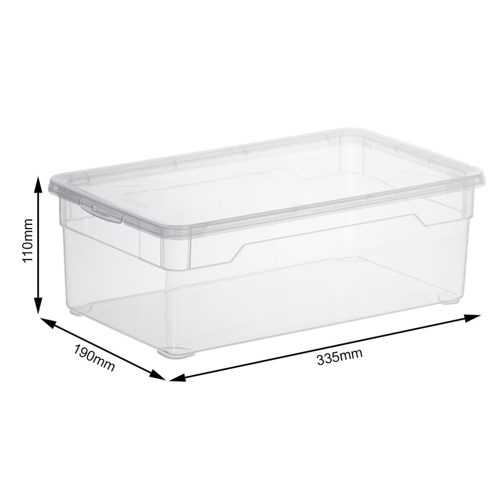 Clear Box Lady Shoe Contenitore Rotho 603333700000 N. figura 1