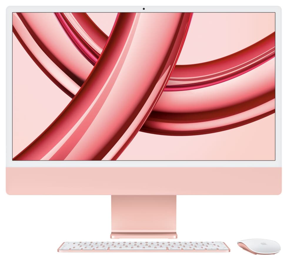 iMac 24 M3 8CPU 10GPU 256GB 8GB pink PC tout-en-un Apple 799167100000 Photo no. 1
