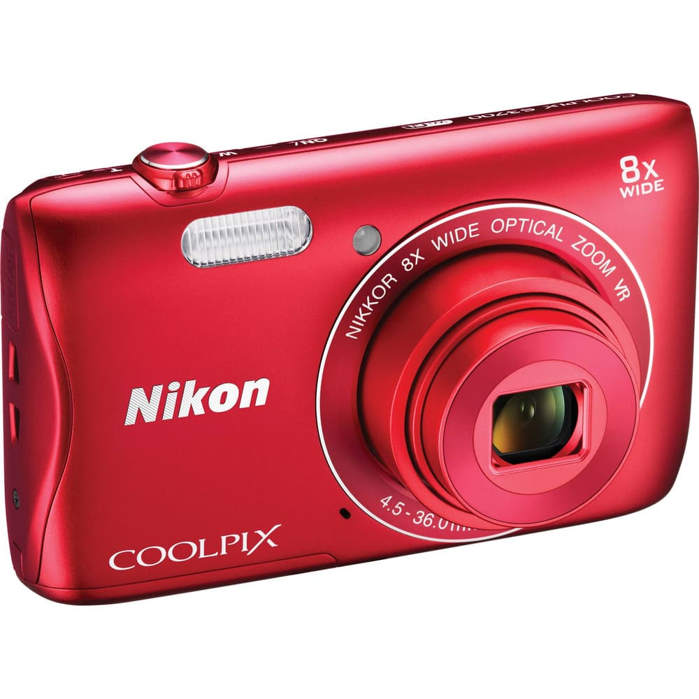 Nikon Coolpix S3700 rot Nikon 95110032989715 Bild Nr. 1