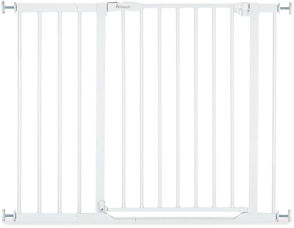 Cancelletto di sicurezza per porta Clear Step 2 +21 cm Bianco Cancelletto di protezione bambini Hauck 785302441021 N. figura 1