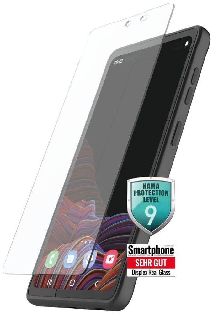 "Premium Crystal Glass" für Samsung Galaxy XCover 5 Smartphone Schutzfolie Hama 785302422101 Bild Nr. 1