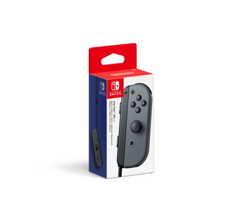 Switch Joy-Con (a destra) grigio Controller Nintendo 79808390000017 No. figura 1