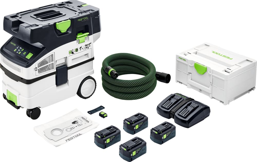 Aspiratore a batteria FESTOOL CLEANTEC CTLC MIDI I-Plus Dispositivo di aspirazione Festool 616914700000 N. figura 1