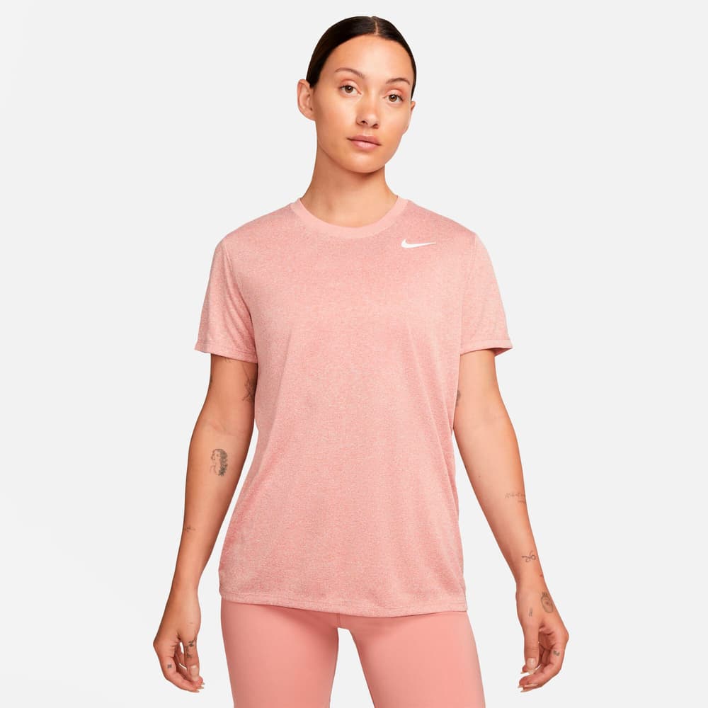 W DF Tee RLGD LBR T-shirt Nike 471840600439 Taille M Couleur vieux rose Photo no. 1