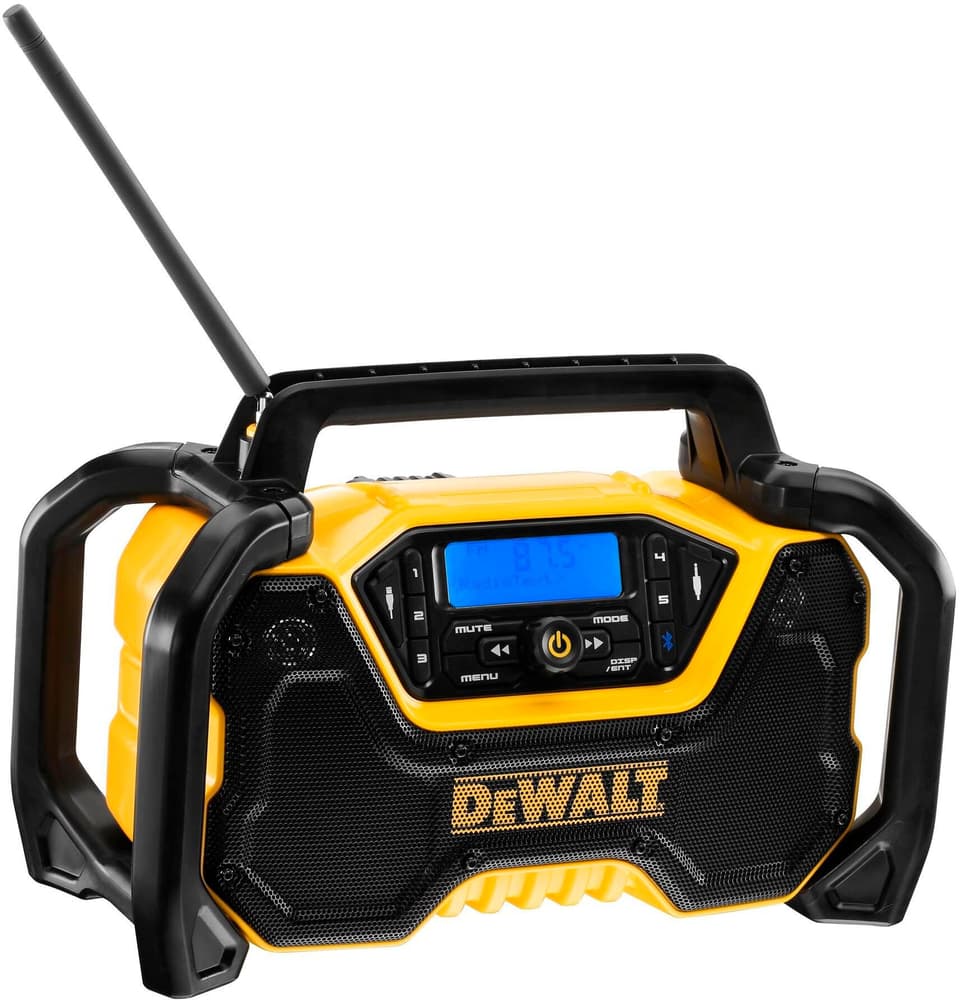 Radio da cantiere con funzionamento a batteria e a rete DAB+, Bluetooth, Solo Radio da cantiere DeWalt 785302415488 N. figura 1